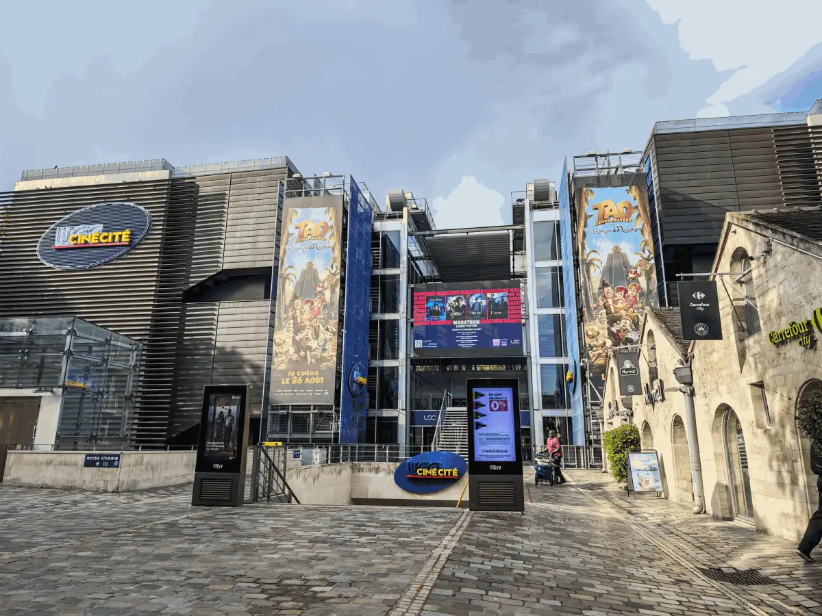 The front, on Bercy Village