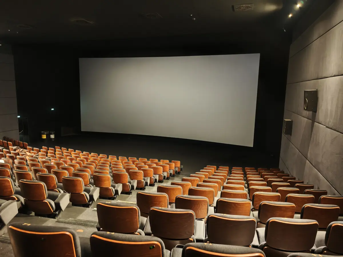 One of the large rooms